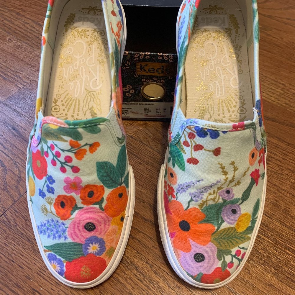 Keds x Rifle Paper Company Slip On Sneakers